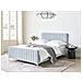 Letto Velluto Lunan 140 X 200 Cm Azzurro - Foto miniatura 1