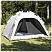 Tenda interna Nero 240 x 160 x 133 cm Rete - Foto miniatura 2