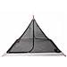 Tenda interna Nero 240 x 160 x 133 cm Rete - Foto miniatura 5