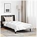 Set Coperta Invernale 2 pcs Bianco 155 x 220 cm Microfibra - Foto miniatura 2