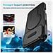 Custodia Magnetica 2-in-1 Compatibile Con Iphone 17 Pro Max Con Finestra Scorrevole E Supporto Black - Foto miniatura 2