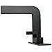 Rubinetto per lavabo da bagno, Blackswan, tipo M24, modello nero opaco, misura 20 cm - Foto miniatura 1