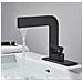 Rubinetto per lavabo da bagno, Blackswan, tipo M24, modello nero opaco, misura 20 cm - Foto miniatura 3