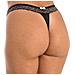 Perizoma Da Donna In Pizzo Bicolore, Modello Tg601. Elegante, Femminile E Dalla Vestibilità Perfetta. - Foto miniatura 3