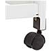 Carrello Da Cucina In Legno Bianco 40x37x82h - Foto miniatura 5