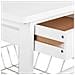 Carrello Da Cucina In Legno Bianco 40x37x82h - Foto miniatura 6