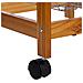 Carrello Cucina In Legno 37x37x76h Cm - Foto miniatura 8