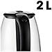 Bollitore Elettrico Da 2 Litri 1500w In Vetro Borosilicato Con Arresto Automatico - Foto miniatura 5