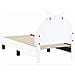 Struttura letto per bambini con testata Bianco 70 x 140 cm PU - Foto miniatura 7