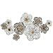 Decorazione In Metallo 3d Fiori 7-multicolore-metallo-140x10x74,5 Cm - Foto miniatura 1