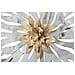 Decorazione In Metallo 3d Fiori 7-multicolore-metallo-140x10x74,5 Cm - Foto miniatura 2