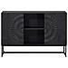 Credenza Nero 105 x 30 x 68 cm - Foto miniatura 3