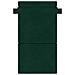 Divano Letto Pieghevole Verde Scuro 70 x 72 x 60 cm Tessuto - Foto miniatura 3