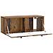 Mobile Porta TV da Muro 78,5 x 31 x 30 cm Legno antico - Foto miniatura 3