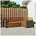 Set divani 4 pcs Legno di Acacia Massello - Foto miniatura 2