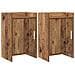 Comodini 2 pcs Legno antico 40 x 30 x 60 cm - Foto miniatura 1