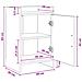 Comodini 2 pcs Legno antico 40 x 30 x 60 cm - Foto miniatura 8