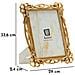 Cornice Portafoto Knot Oro Con Decoro A Nodi 20x25 Cm - Foto miniatura 6