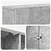 Cornice per camino Grigio Cemento 102 x 18 x 100,5 cm - Foto miniatura 9