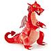 Peluche Fantasy Drago Rosso 40 cm 18002 - Foto miniatura 1