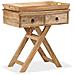 Tavolino Da Salotto In Legno Massello Di Mango 65x40x76 Cm - Foto miniatura 1