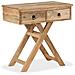 Tavolino Da Salotto In Legno Massello Di Mango 65x40x76 Cm - Foto miniatura 3