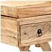 Tavolino Da Salotto In Legno Massello Di Mango 65x40x76 Cm - Foto miniatura 7