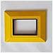 Placca Placchetta Placchette Compatibili Per Serie Axolute Sq Colorate - Giallo 7 - Foto miniatura 1