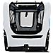 Rimorchio Bici E Carrello Jogging Per Animali 2-in-1 Grigio Blu - Foto miniatura 5