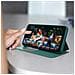 Custodia View 4 Lite Finestra Smart Funzione Stand Originale Verde - Foto miniatura 5
