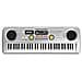 Organo Elettronico 61 Tasti Multifunzione 76 X 25 Colore: Argento, 8923 - Foto miniatura 2