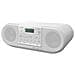 Radio Digitale Portatile DAB+ RX-D552 con Lettore CD Potenza 20 Watt Bluetooth / USB / AUX - Bianco - Foto miniatura 1
