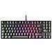 Mkrevopro, Tastiera Meccanica Rgb Gaming, Tkl+num, Switch Blu, Es - Foto miniatura 1