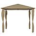Gazebo Con Pareti Laterali 3x3x2,6 M Grigio Talpa 160 G / m? - Foto miniatura 3