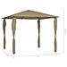 Gazebo Con Pareti Laterali 3x3x2,6 M Grigio Talpa 160 G / m? - Foto miniatura 4