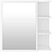 Armadietto a Specchio Bianco 62,5x20,5x64 cm Legno Multistrato - Foto miniatura 6