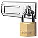 140703EURD, Key lock, Keyed to differ, Fence, Garage, Gate, Self storage, Shed, Storage locker, Workshop, Ottone, Argento, Ottone, Acciaio - Foto miniatura 2