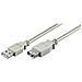 USB Verl AA 300 LC HiSpeed 2.0 3m, USB A, USB A, Maschio / femmina, 2x AWG 28 2x AWG 28 - Foto miniatura 1
