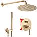 Set Doccia Da Incasso Lungo Gold Matt + Box - Foto miniatura 1