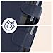 Cover Per Samsung Z Fold5 Portacarte E Linguetta Magnetica Chesterfield Blu - Foto miniatura 2