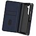 Cover Per Samsung Z Fold5 Portacarte E Linguetta Magnetica Chesterfield Blu - Foto miniatura 4