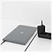 Caricabatterie USB tipo C per Nokia X6 Microsoft Lumia 950 Xiaomi Mi 4c Mi 5 Mi 6 Potenza 60W Colore Nero - Foto miniatura 4