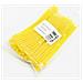 100 X Fascette Assemblaggio 15cm 0,15m 150mm Pc Cablaggio Cavi Giallo Gialle - Foto miniatura 3