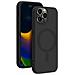 Cover Morbida Compatibile Con Magsafe Per Iphone 15 Pro Max, Nero - Foto miniatura 1