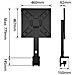 EW1543 Supporto TV a parete 139,7 cm (55") Nero - Foto miniatura 7