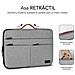 SUBLS-AP36002 borsa per laptop 35,6 cm (14") Custodia a tasca Grigio - Foto miniatura 3