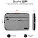 SUBLS-AP36002 borsa per laptop 35,6 cm (14") Custodia a tasca Grigio - Foto miniatura 5