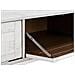 Freya Credenza Bassa Con 3 Ante A Ribalta In Pino Bianco Panna - Foto miniatura 8