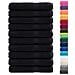 Asciugamani per Sauna SOLUND 10 pz Neri 80x200cm 600 g /m² - Foto miniatura 2