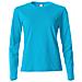 Basic-t L /s Lady Turchese L - Foto miniatura 1